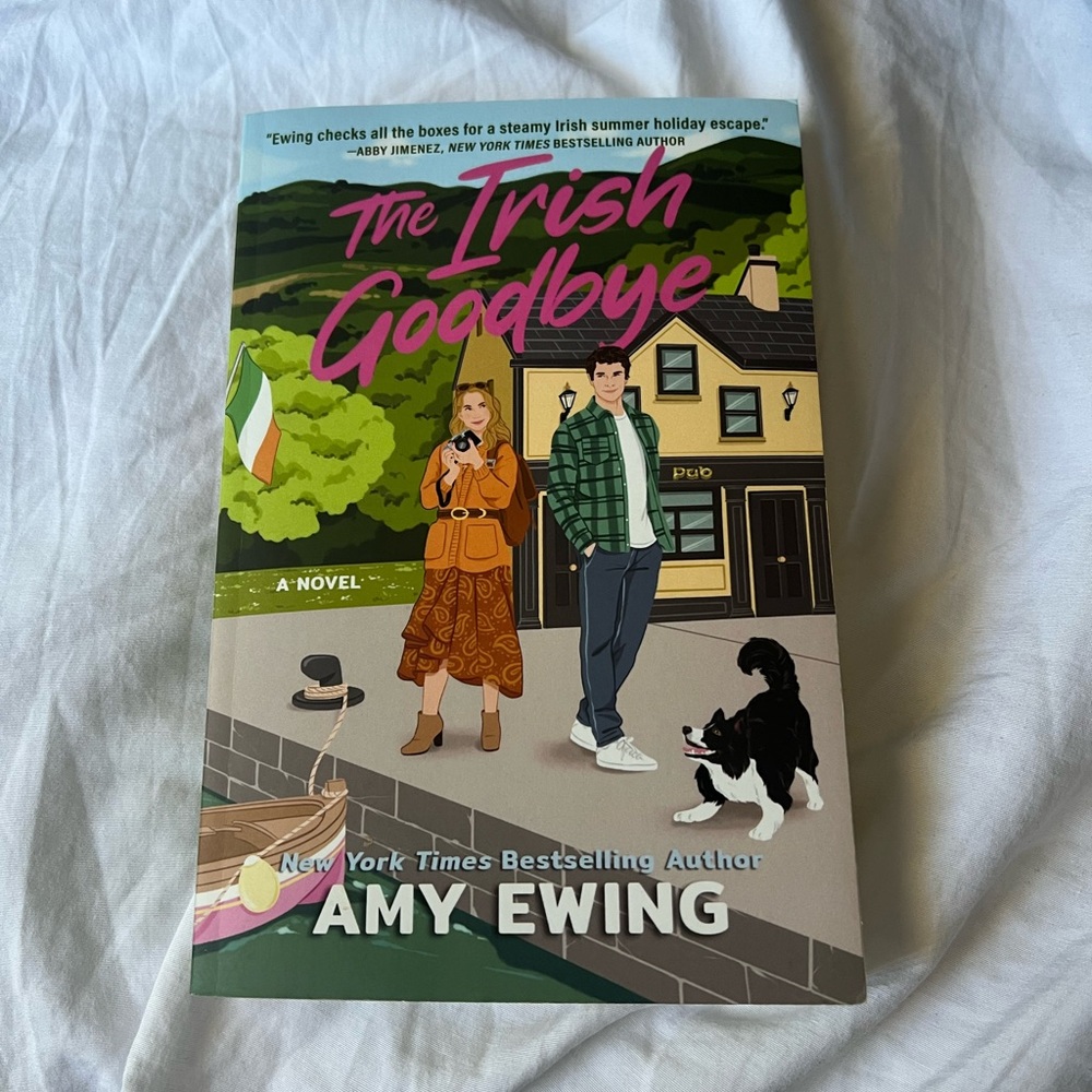 3 FOR $30! Indigo 'The Irish Goodbye' Book with Green and Pink Cover